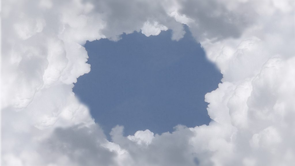 clouds on 4 sides